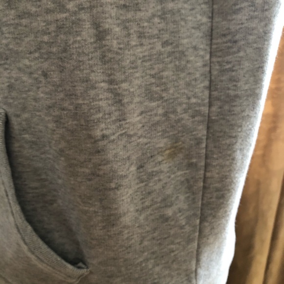 Fashion Bug Heather Grey Varsity Hoodie M - Picture 4 of 6